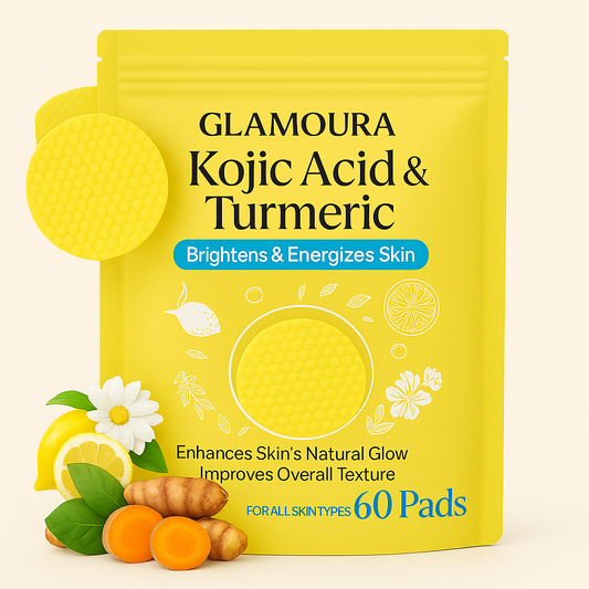 Glamoura™ Turmeric Kojic Acid Cleansing Pads(60 Pads)