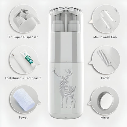 Glamoura™ 6 in 1 Travel Essential Kit