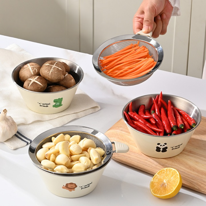 2-in-1 Colander & Bowl Set