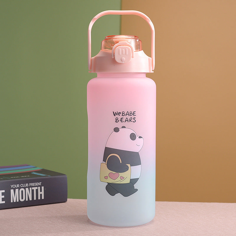 3 in 1 Panda Bottle Set