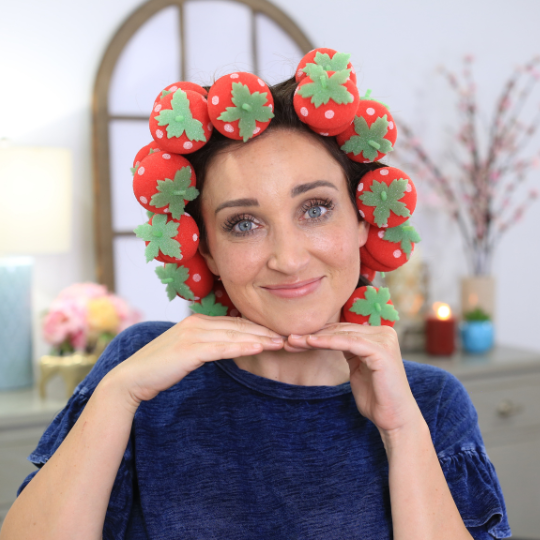 Strawberry Hair Curlers