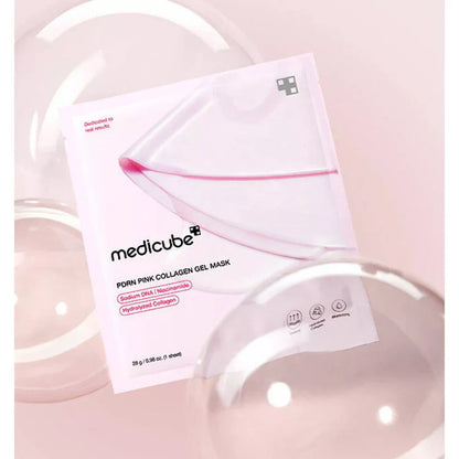 Pink PDRN Collagen Gel Mask - Overnight Korean Glass Skin